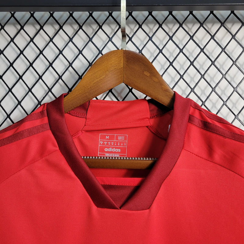 Camisa Internacional I 23/24 Adidas - Vermelho