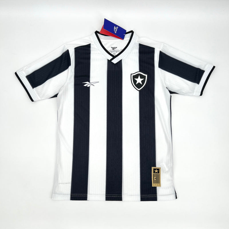 Camisa Botafogo I 24/25 - Preto e Branco