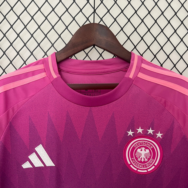 Camisa Alemanha 2024/25 Away - Rosa - Adidas