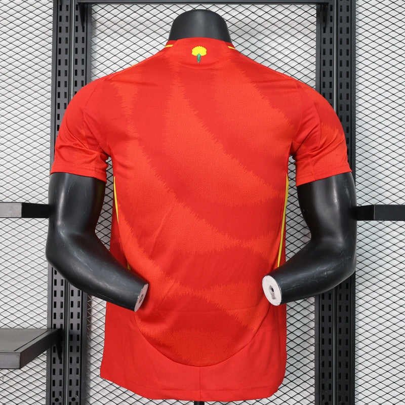 Camisa Espanha I 2024/25 Vermelha - Adidas - Masculino Jogador