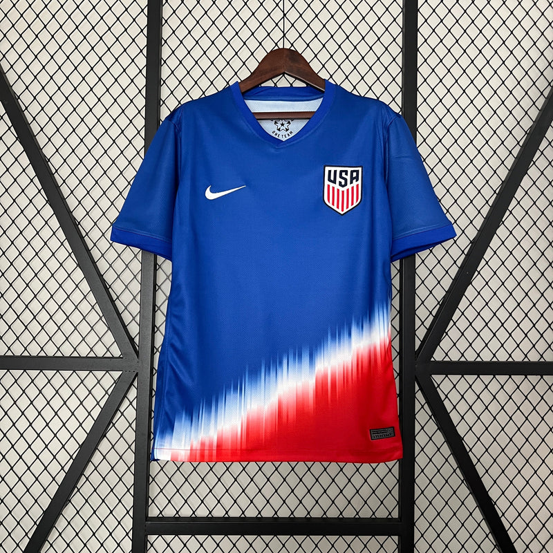 Camisa Estados Unidos 2024/25 Away - Azul - Nike