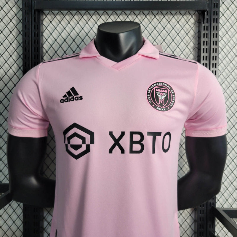 Camisa Inter Miami I 23/24 Rosa - Adidas - Masculino Jogador