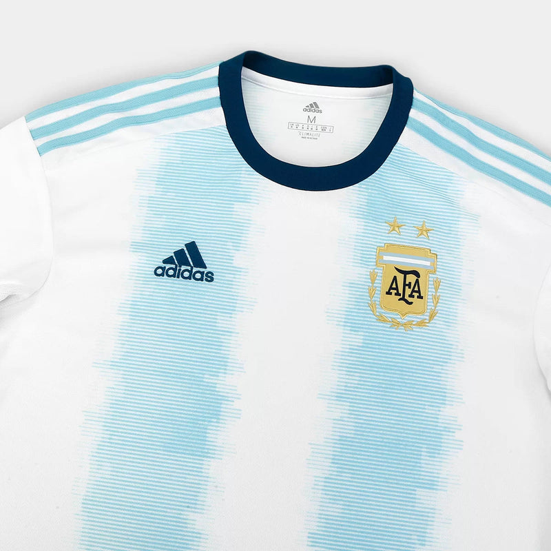 Camisa Seleção Argentina 19/20 Adidas - Azul e Branca