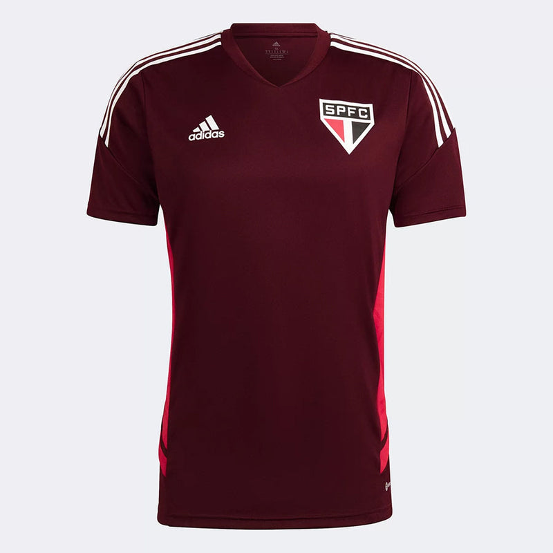 Camisa de Treino São Paulo 22/23 Adidas - Vinho