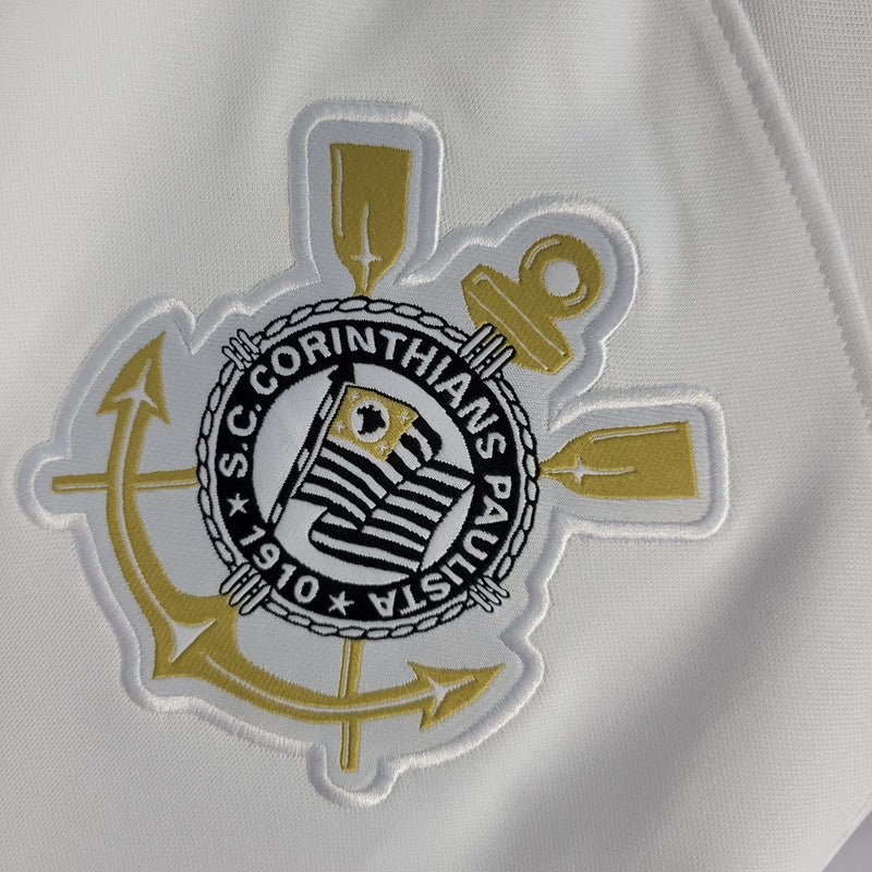 Camisa Corinthians I 22/23 Nike - Masculina - Branco+Preto