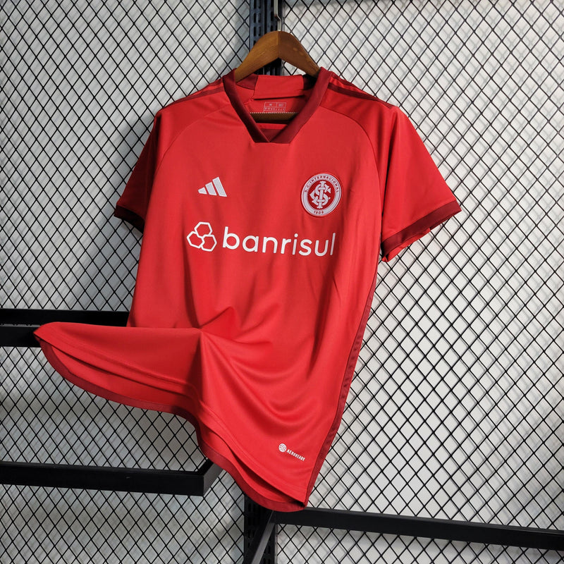 Camisa Internacional I 23/24 Adidas - Vermelho