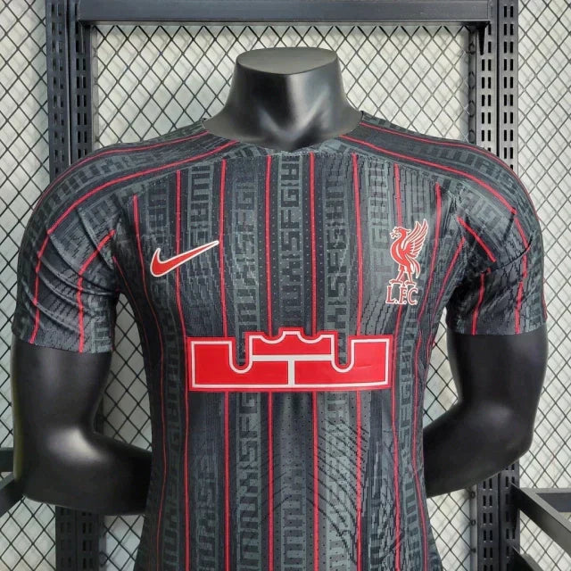 Camisa Liverpool II 23/24 - Preta - Nike - Masculino Jogador