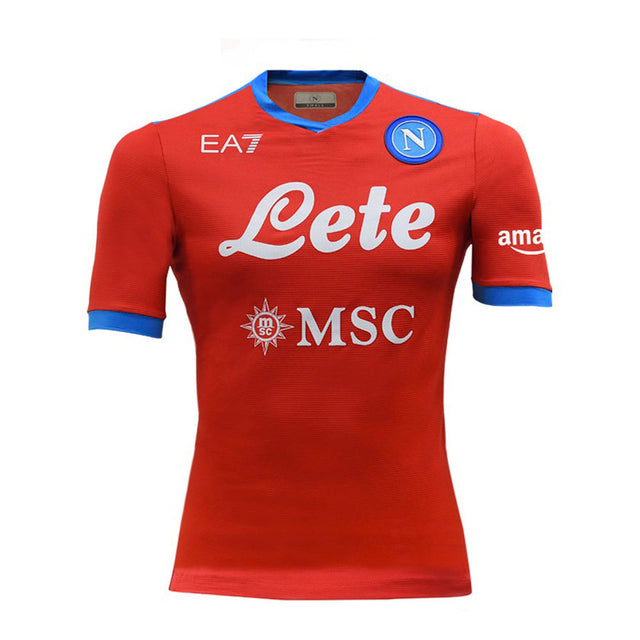 Camisa Napoli IV 21/22 EA7 - Vermelho