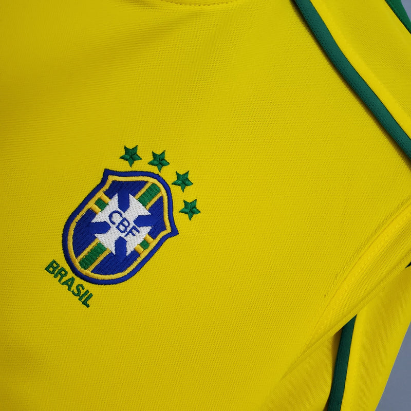 Camisa Seleção Brasileira Retrô 1998 Amarela - Nike