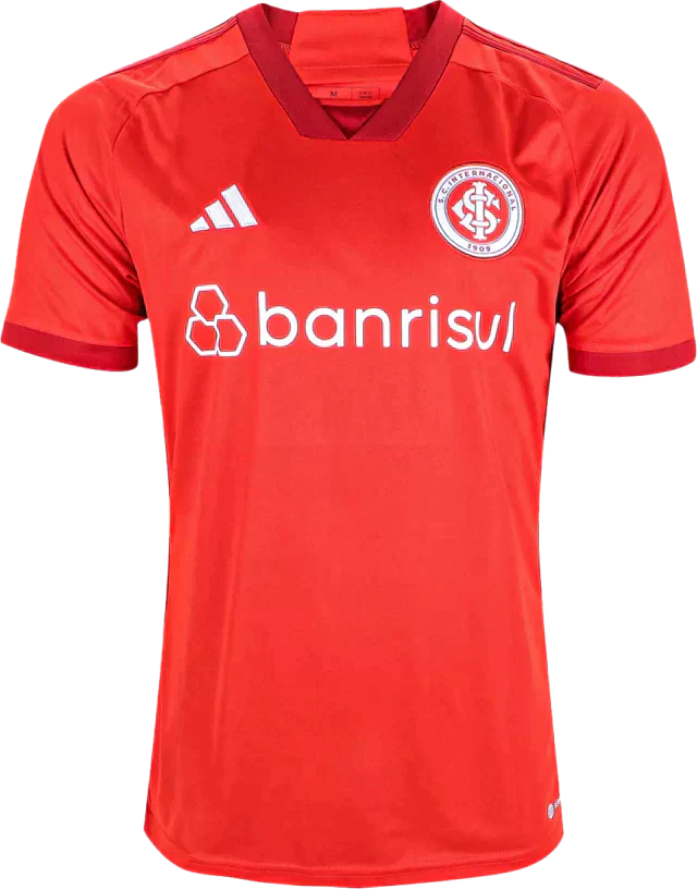 Camisa Internacional I 23/24 Adidas - Vermelho